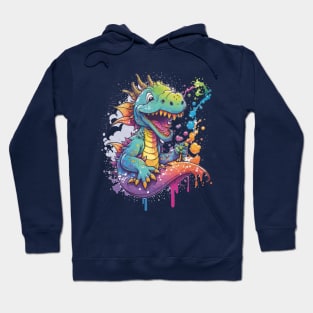 Colorful dinosaur, Jurassic tshirt, dinosaur tshirt, funny dinosaur tshirt Hoodie